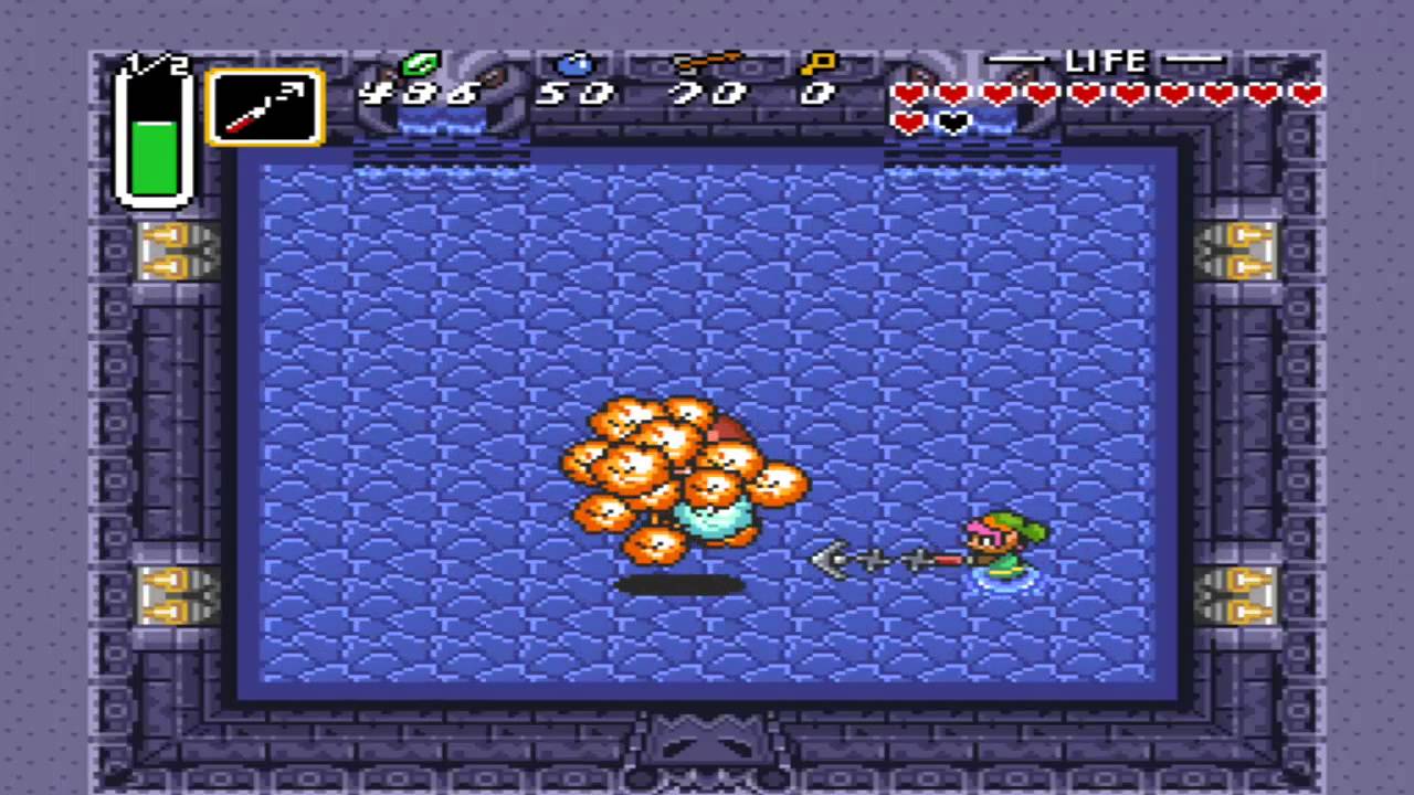 The Legend of Zelda: A Link to the Past 100% Walkthrough Part 7 - Swamp Palace