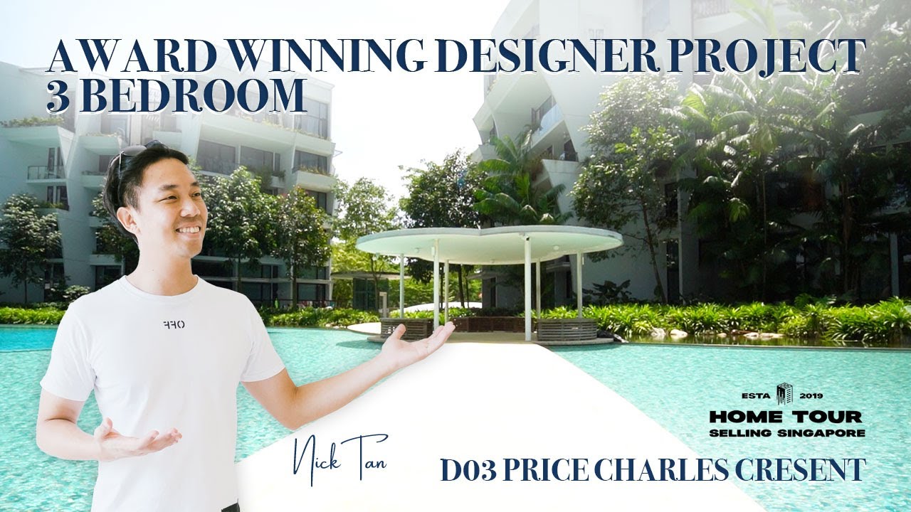 $2.6M The Crest Iconic Architecture 3 Bed @ D03 Prince Charles Crescent  | Singapore HomeTour Ep 225