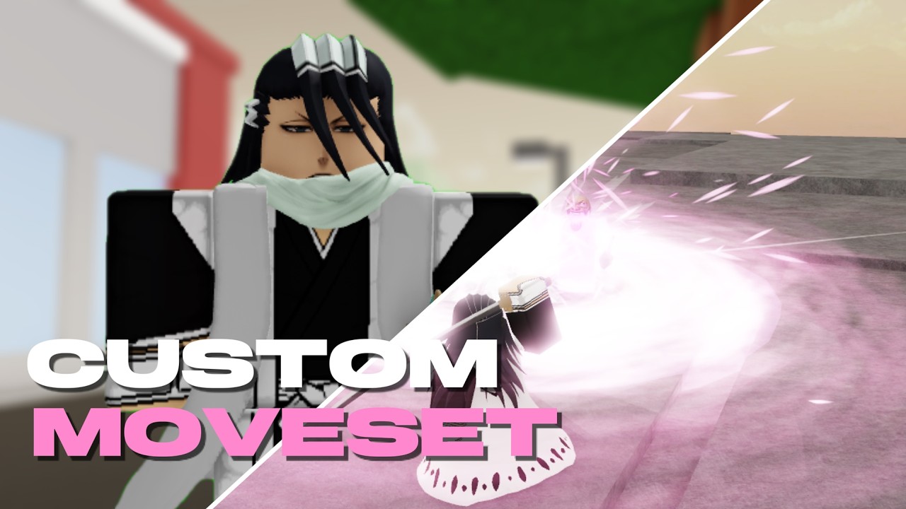I made byakuya in Jujutsu Shenanigans | Skill Builder Custom Moveset