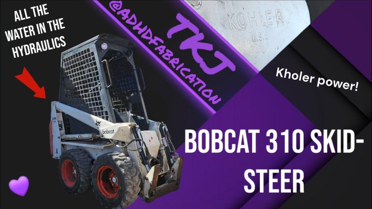 310 Bobcat Skid Steer 🚜🐈 Revive & Maybe some wheelies?? Can we get this thing running!?