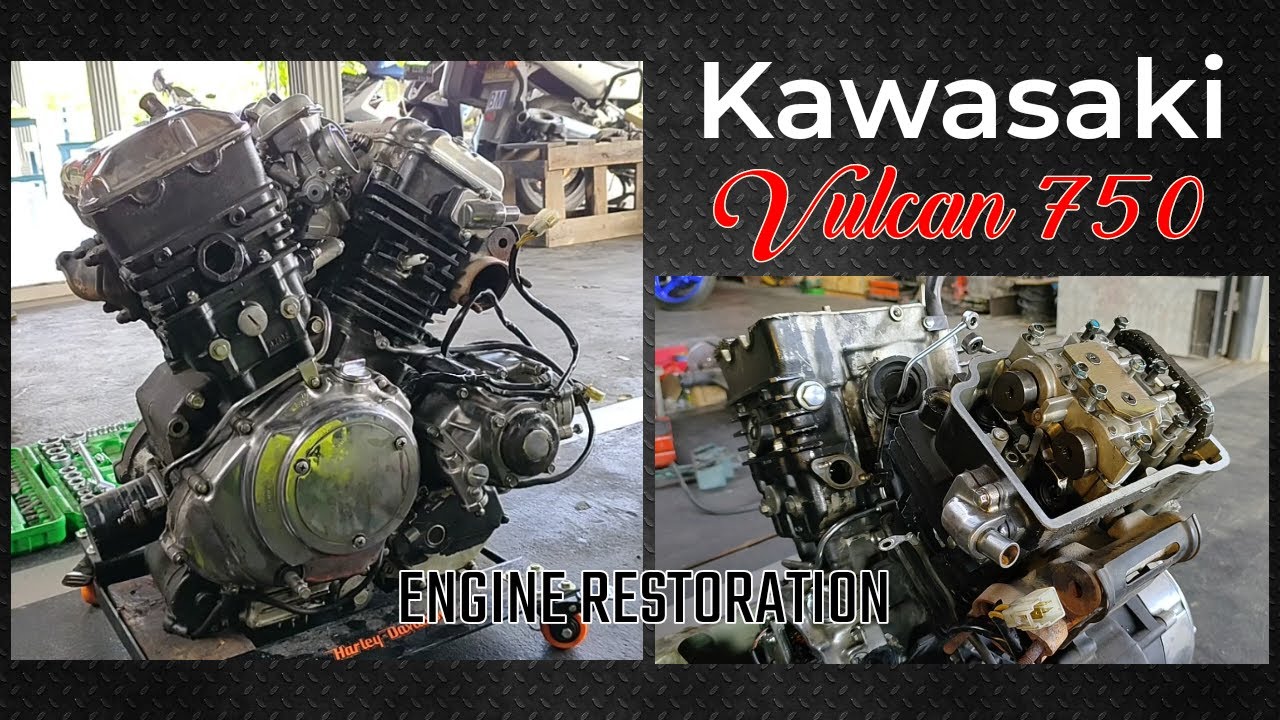 KAWASAKI VULCAN 750 ENGINE RESTORATION
