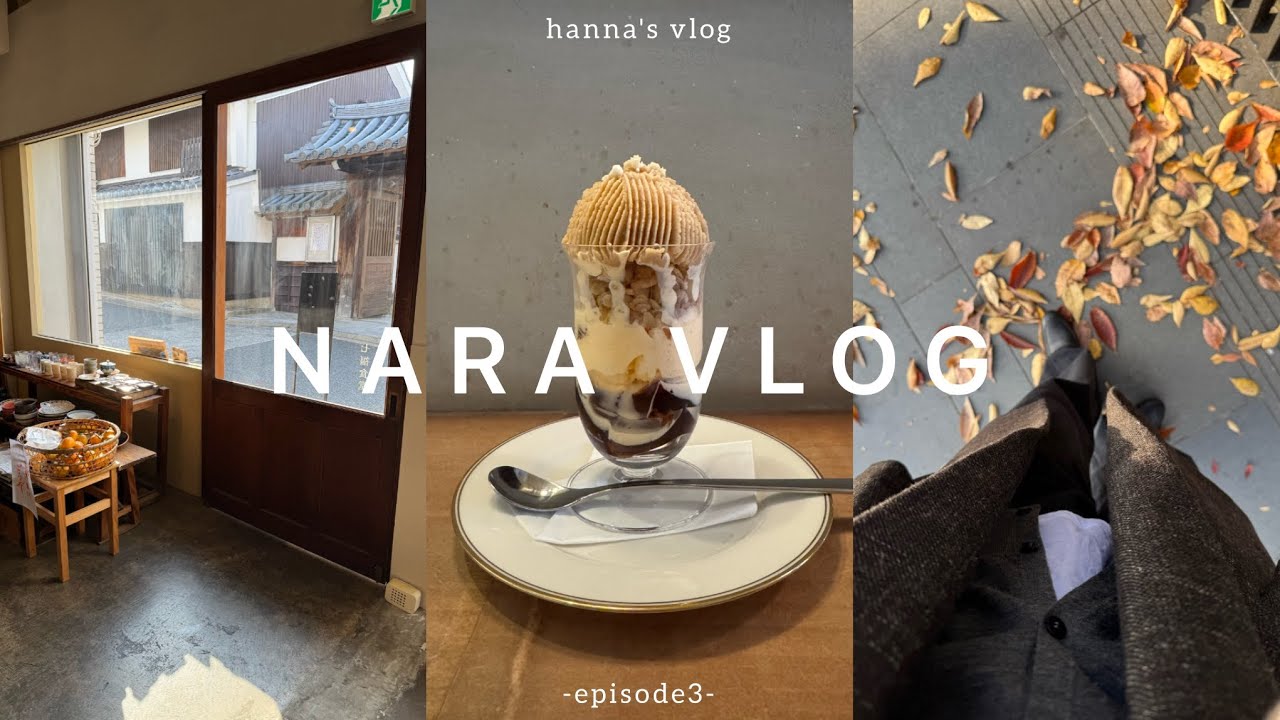 【奈良Vlog】日帰りで奈良を堪能した日🦌🍂ランチ| 観光 l 山岡ピザ