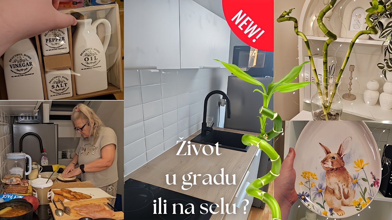 MOJE OBAVEZE ŽIVOT U GRADU - IKEA nova kuhinja, kupovina, kuvanje i lucky bamboo