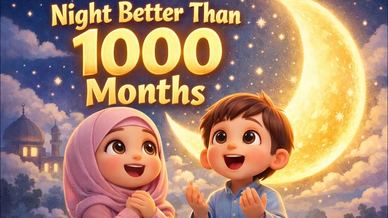 Aya & Adam Discover Laylatul Qadr 🌙 Night Better Than 1000 Months