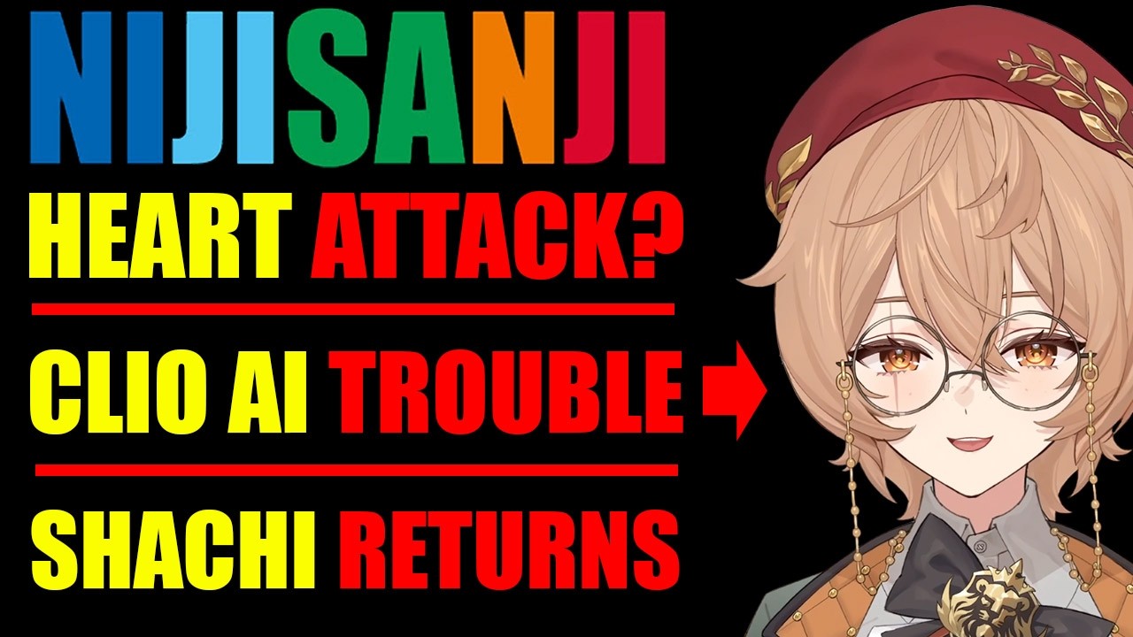 NIJISANJI HEART ATTACK??? Clio AI Art Controversy, Shachi's VOICE RECOVERED,  Brave Group Graduation