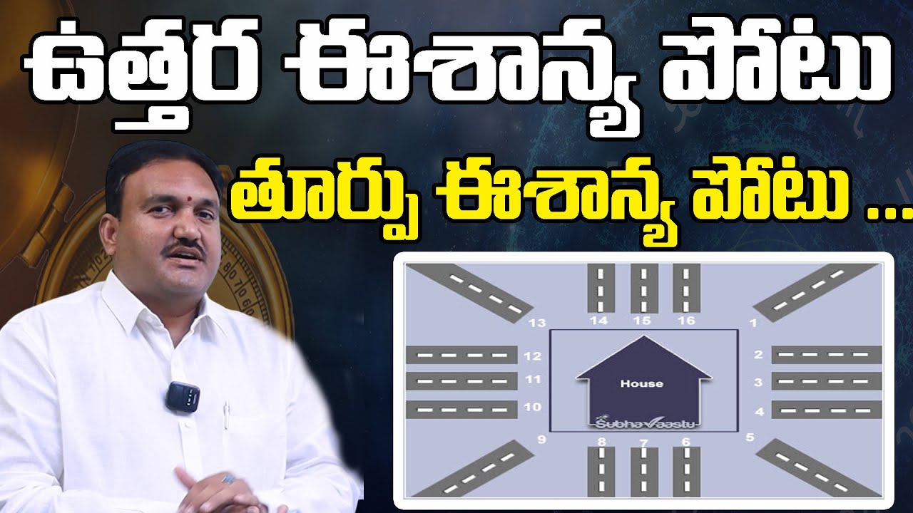 ఉత్తర ఈశాన్యం వీధిపోటు, తూర్పు ఈశాన్యం వీధి పోటు ఫలితాలు ఎలా ఉంటాయి? Uttaram Vastu | Toorpu Vastu