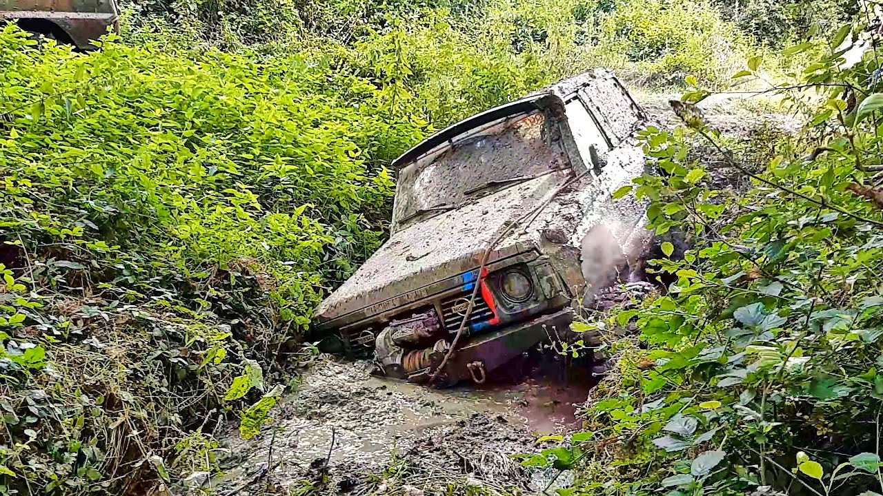Off-Road 4x4 ► Cherokee, Range Rover, Samurai, Maverick, Patrol GR Trepador / M57 🤩 Rouvroy