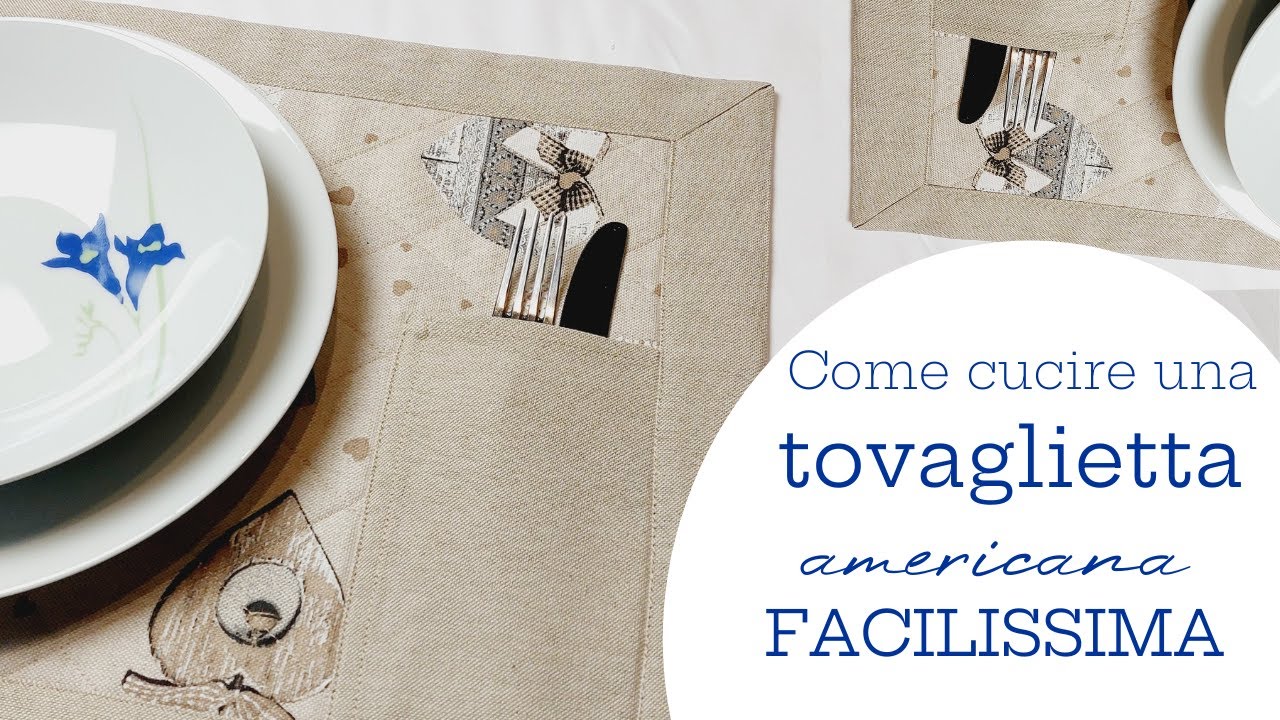 Tovaglietta americana handmade facilissima!