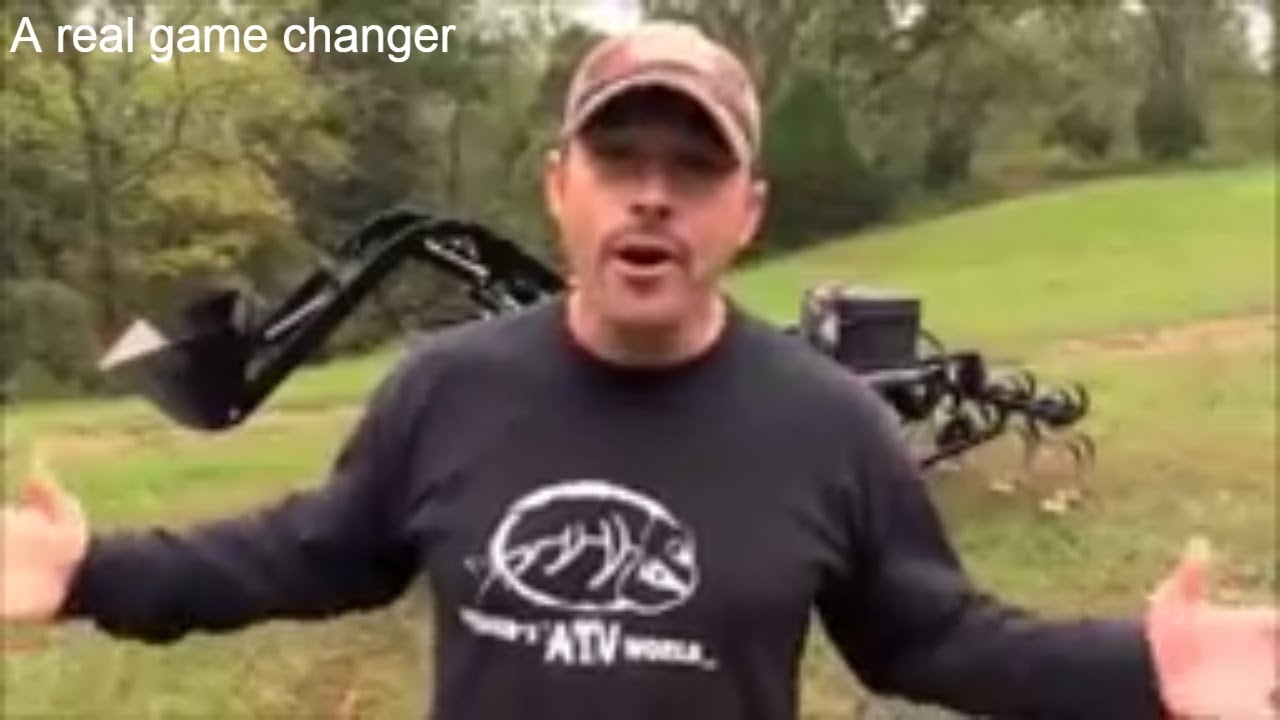 Wild Hare ATV Implement System Bucket Loader as seen on Fisher ATV World