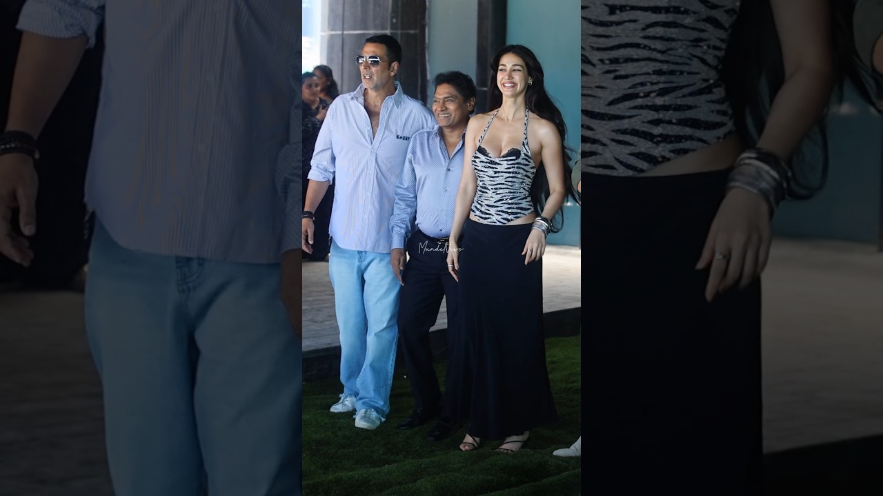 Cast of Welcome to the jungle arrives for film promotions #shorts #akshaykumar #dishapatani