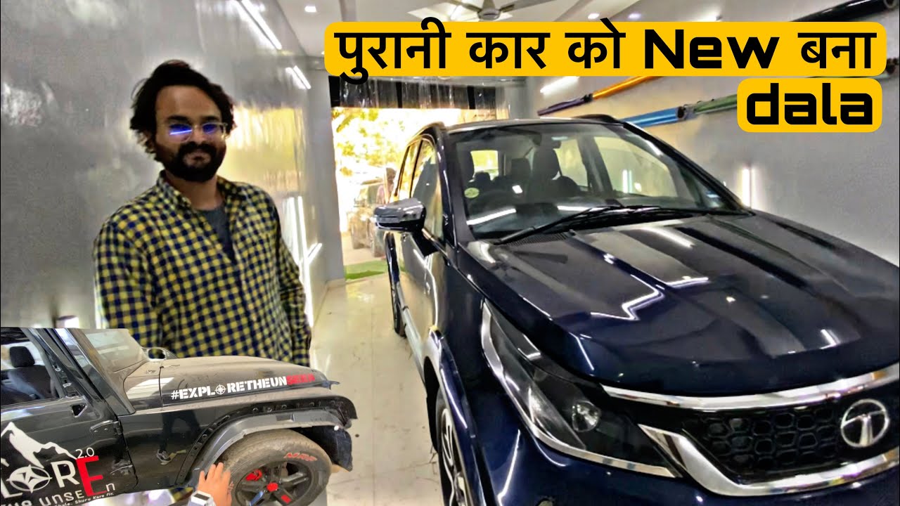 Tata Hexa Detailing with 