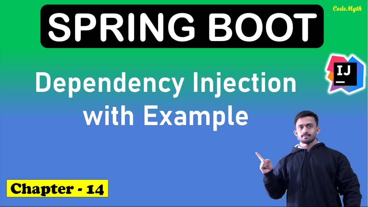 🚀 14. Dependency Injection Example with Example | Spring boot Tutorial 2024 | CodeMyth