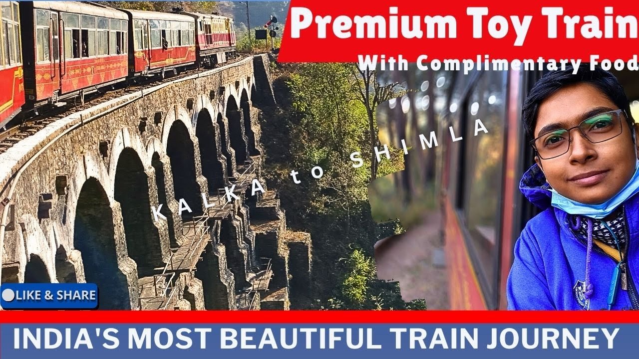 টয় ট্রেনে শিমলা, Shivalik Deluxe Express//Kalka to Shimla
