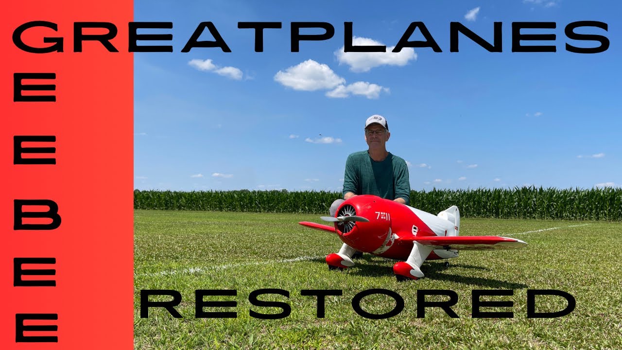 GreatPlanes GeeBee Brought Back To Life And Flys Perfectly | Maiden Flight by Wayne
