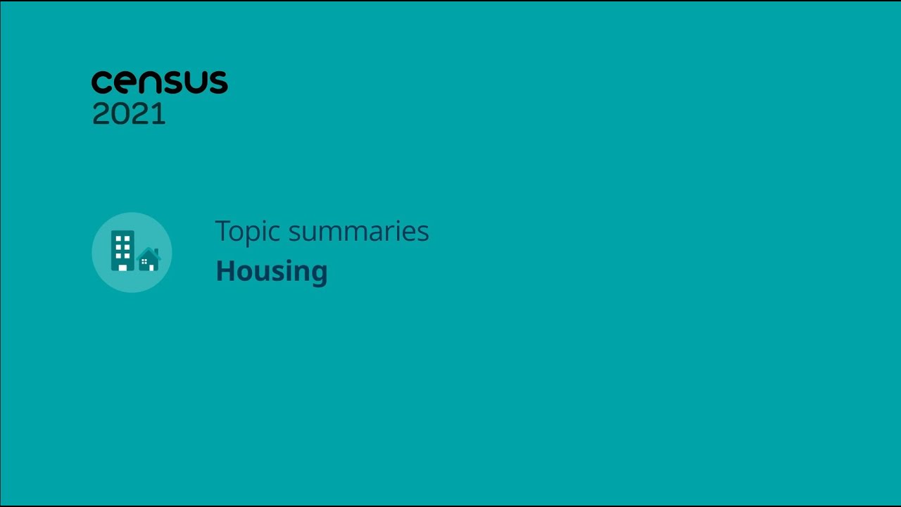 Census 2021 topic summaries | Housing