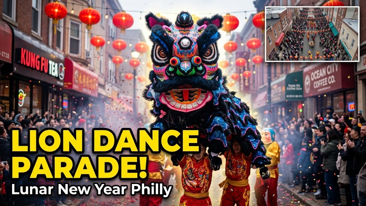 Lion Dance Festival Full Experience in the Streets