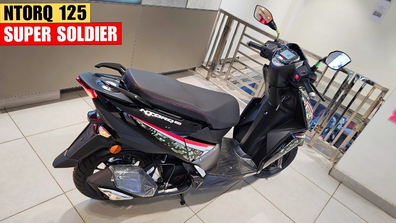 TVS NTORQ 125 New Model 2025 Review - On Road Price & Colors | Mileage | ntorq125