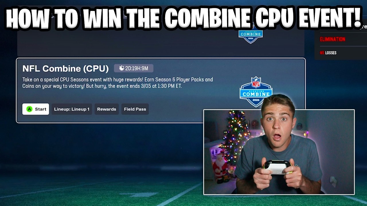 The FASTEST Way to Beat The COMBINE PROMO CPU Event in Madden 26