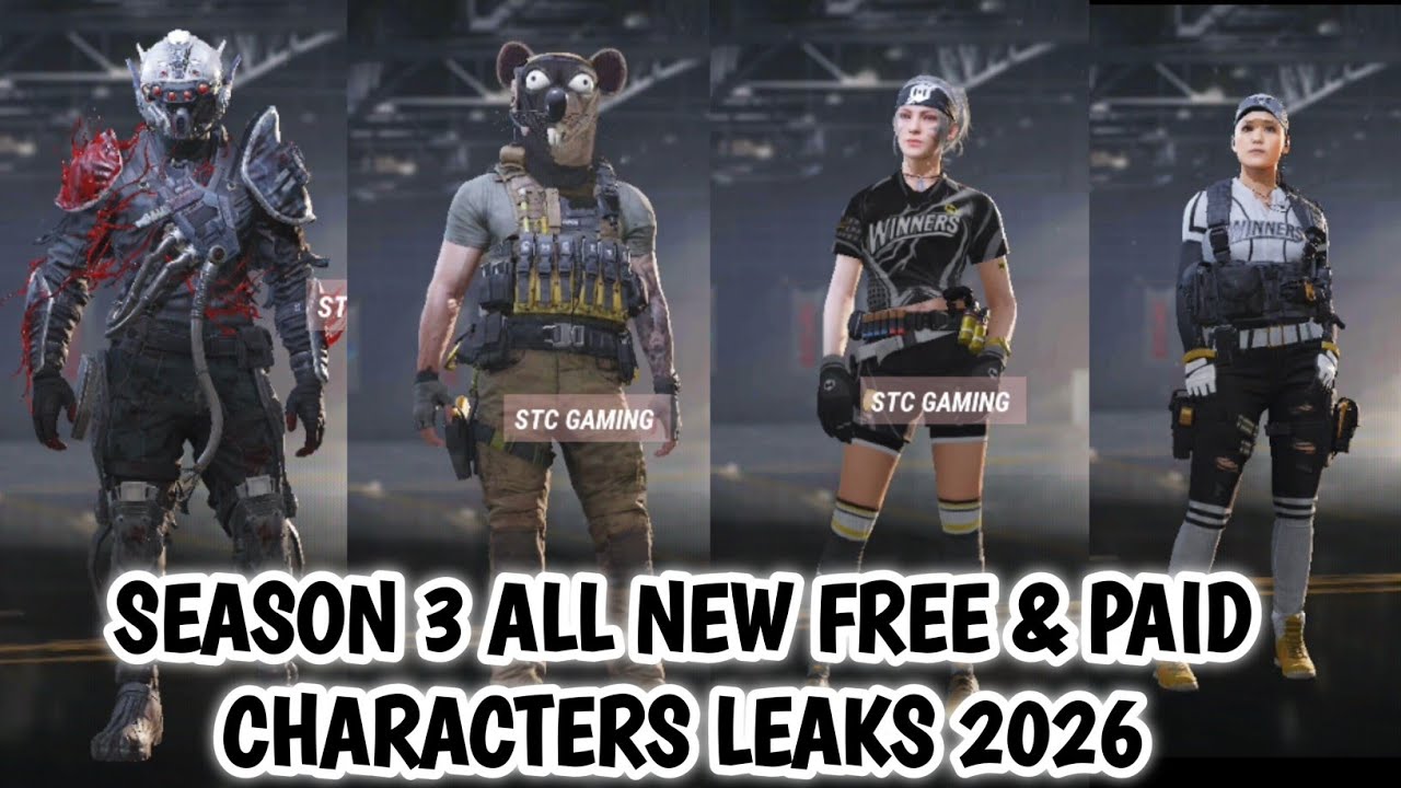 CODM SEASON 3 ALL CONFIRMED FREE & PAID CHARACTERS LEAKS 2026 | SEASON 3 NEW CHARACTERS LEAKS CODM