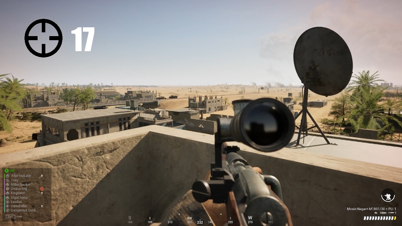 Urban Desert Sniping with the Mosin