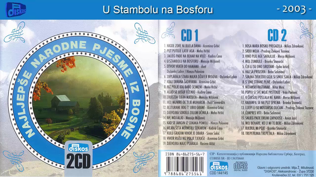 Najlepse Narodne Pjesme iz Bosne - Diskos - (Audio 2003) - CEO ALBUM