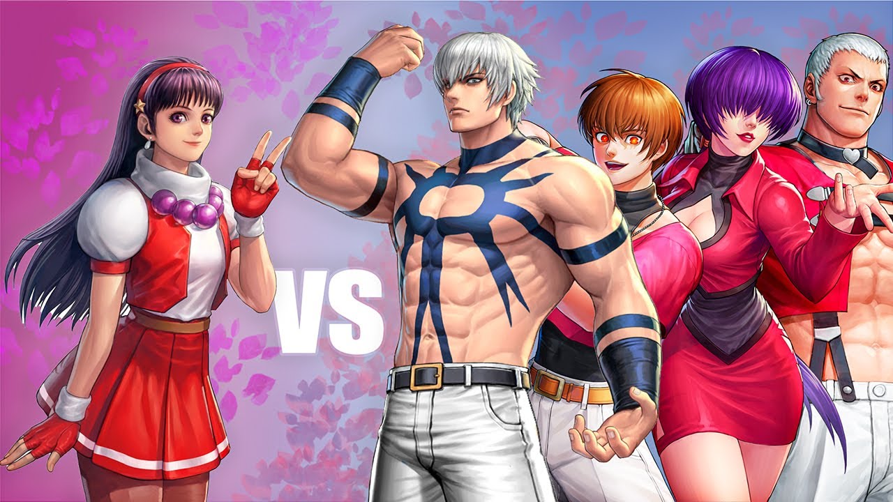 Athena vs Orochi Team - KOF ALL STAR