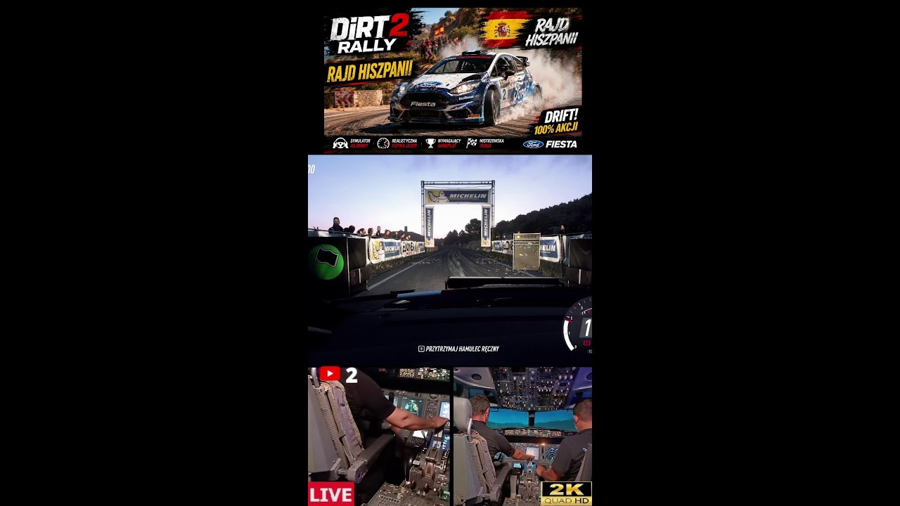 🏆FINAŁ ! Pucharu Świata WRC Polski Pilot Dirt 2 Rally klasa R5 Ford Fiesta Poziom MASTERS (Portrait)