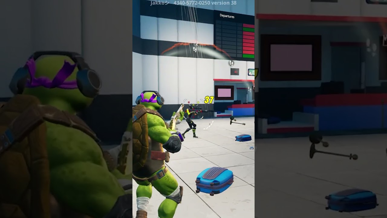 TMNT On Terminal Map Fortnite Clips #fortnite #internetcelebrity