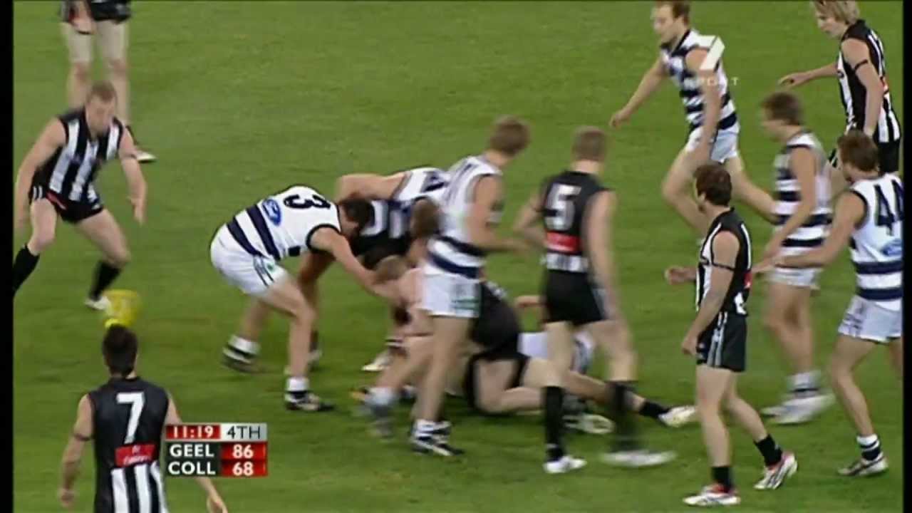 AFL 2007 Preliminary Final Geelong Vs Collingwood