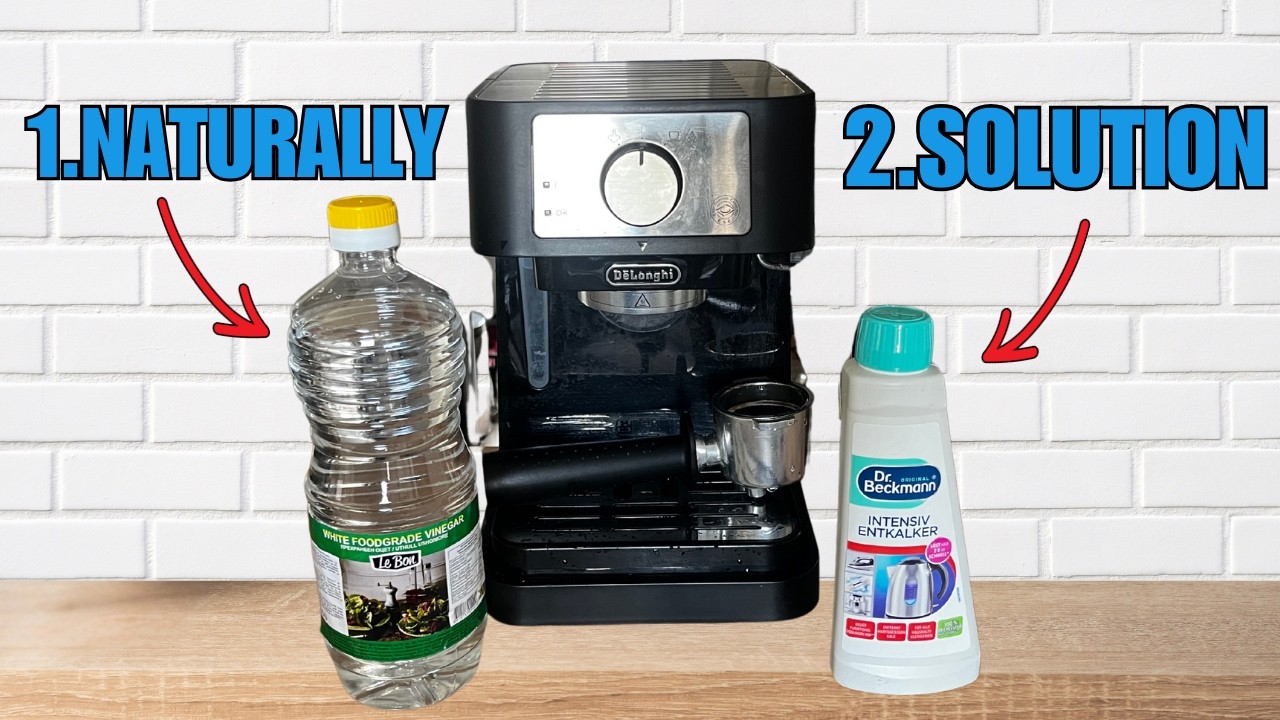 2 Methods to Clean Your DeLonghi Espresso Machine: Naturally or Solution