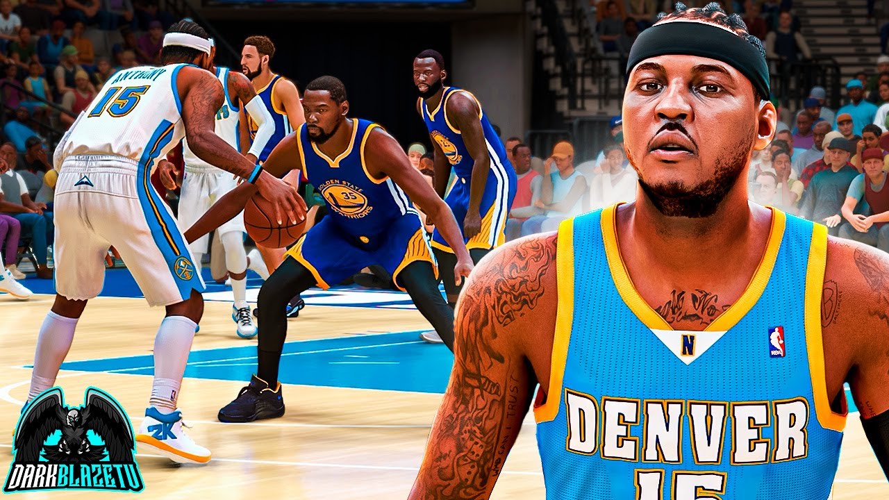 2008 Carmelo Anthony Went Crazy Against Off Baller 2017 Warriors!