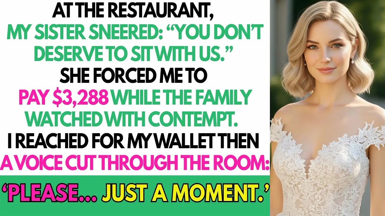 Adopted woman humiliated at dinner; grandma exposes stolen trust, family ruined, justice won.