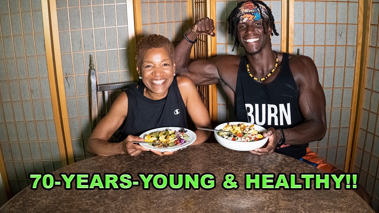 WHAT I EAT IN A DAY | COOKING HEALTHY VEGAN PLANT-BASED MEALS WITH MY 70-YEAR-OLD AUNTIE!