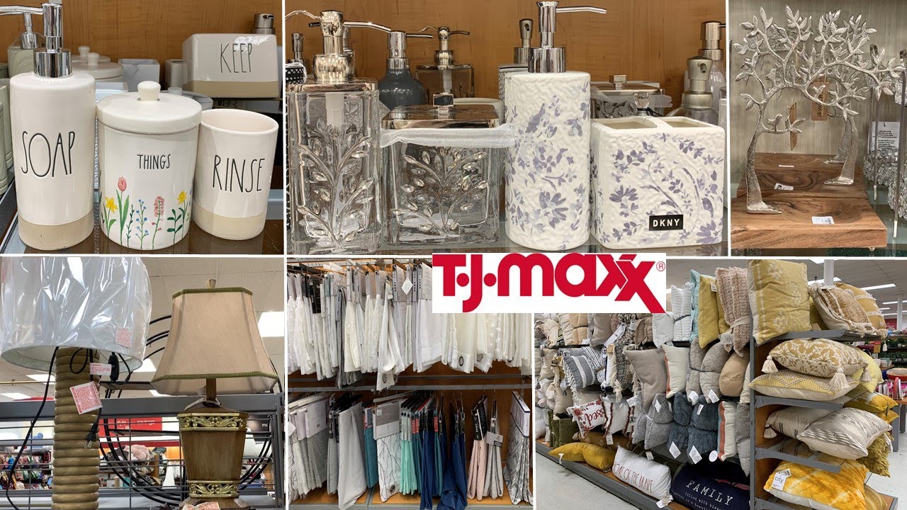 TJ Maxx Shop With Me * Home Decor * Bathroom Accessories