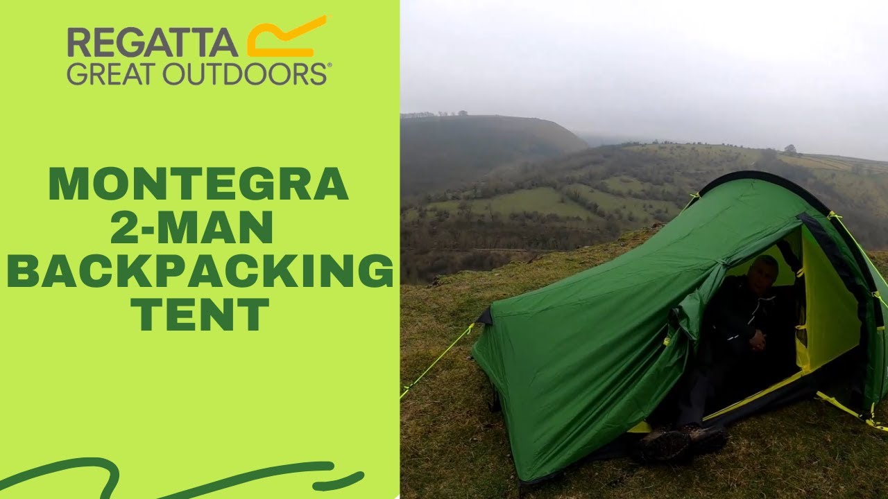 Montegra 2 man Backpacking Tent by Regatta