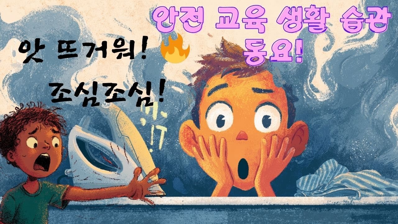 뜨거운 건 조심조심! Hot Hot Careful! | 안전 교육 생활 습관 동요 #꼬마 자연학교