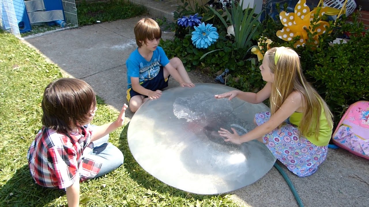 Don't put water in your wubble bubble ball!
