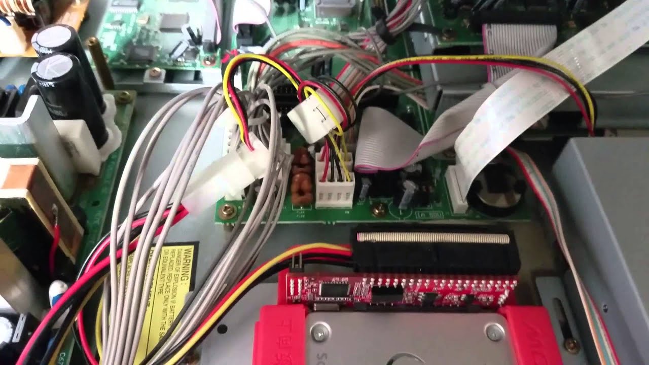Akai Mpc 4000 SSD install