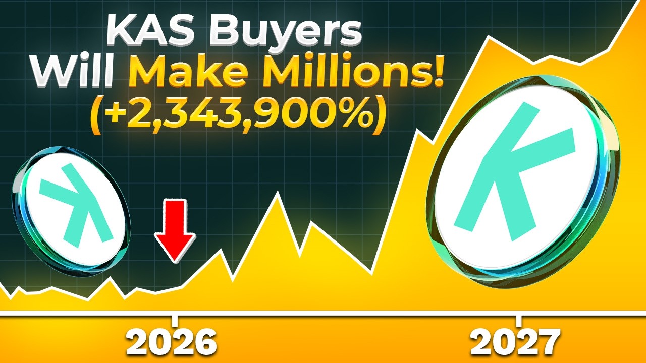 Сколько будет стоить 38 742 $KAS к 2027 году? Прогноз цены акций Kaspa!!