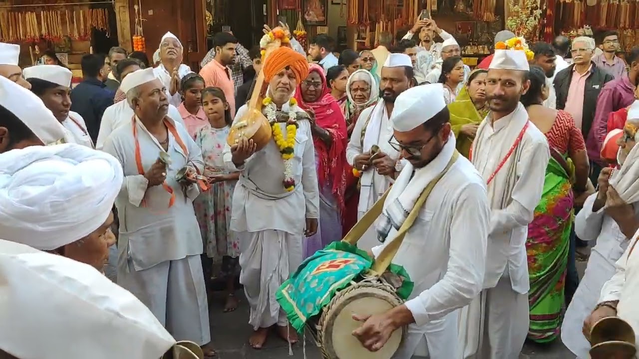 पुत्रदा एकादशी नगर प्रदक्षिणा आळंदी देवाची#dnyaneshwarmauli #alandi #nagarpradakshina #varkari