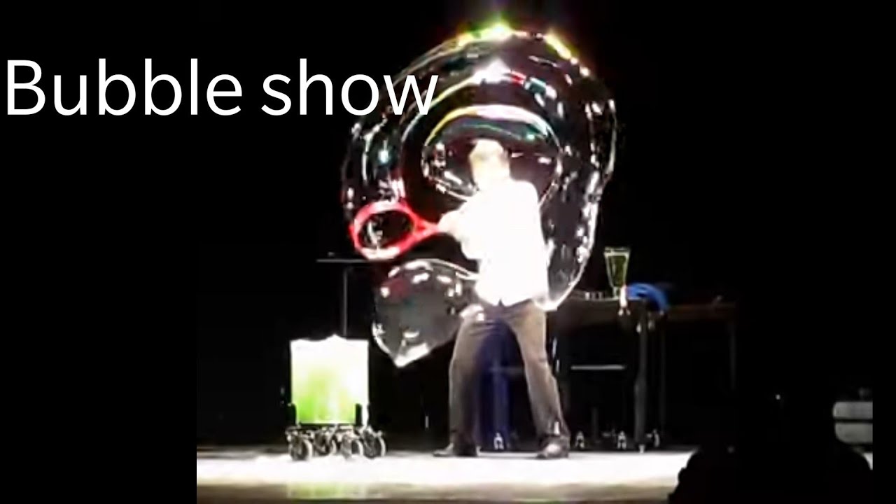 Bubble Show - Pep Bou (Techfest IITB 2012) (Part 1)