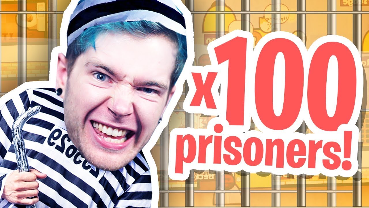 100 PRISONERS IN MY PRISON! | Prison Architect Part 4