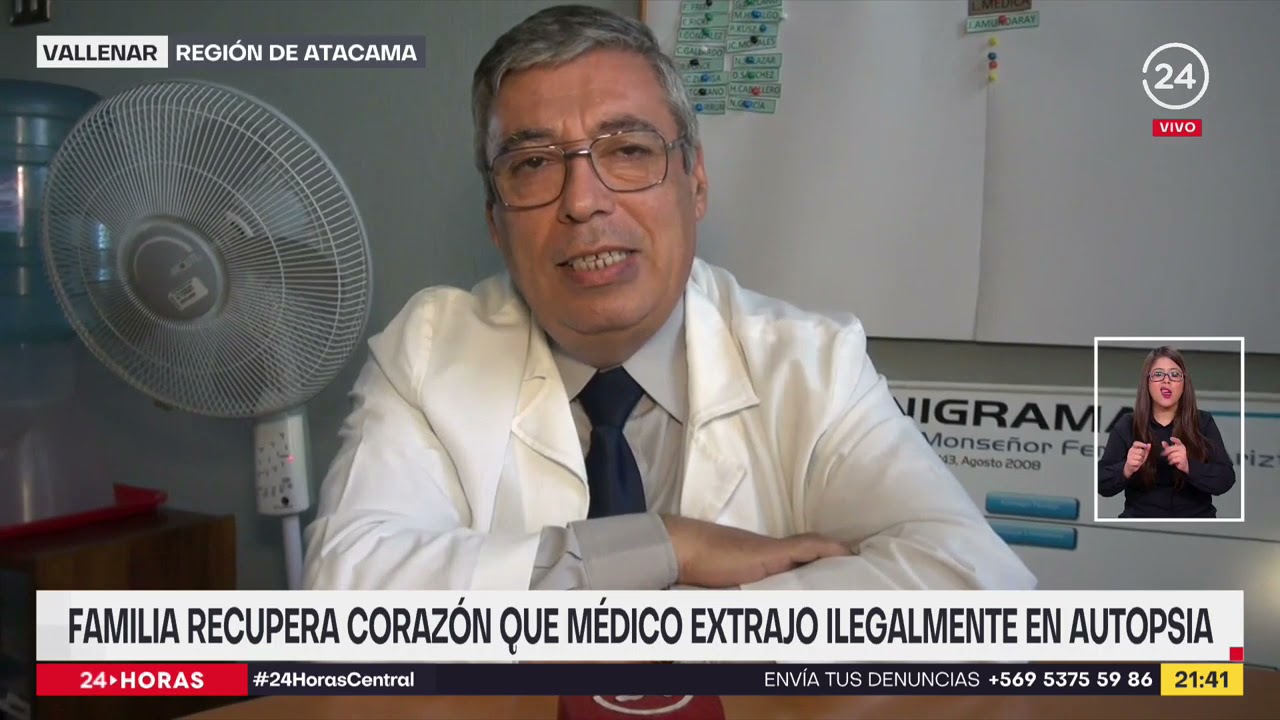 Familia recupera corazón que médico extrajo ilegalmente en autopsia | 24 Horas TVN Chile
