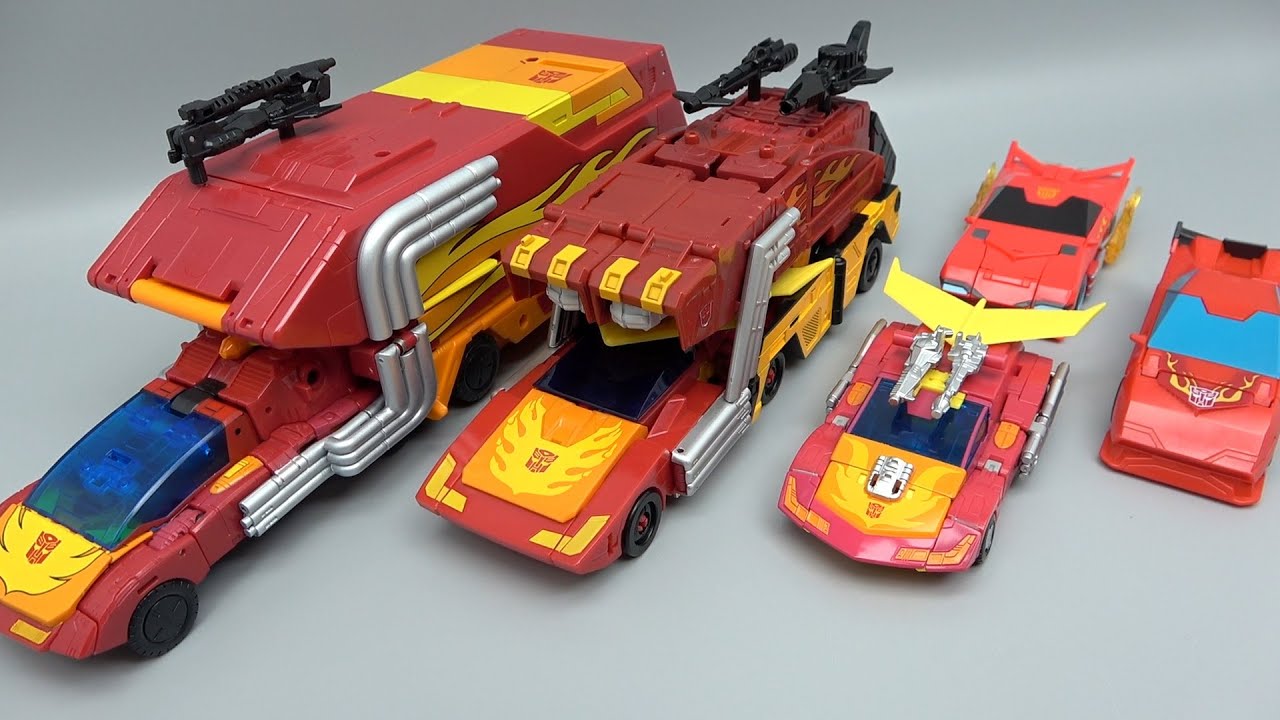 [TRANSFORMERS] HOT ROD, RODIMUS PRIME TRANSFORMATION