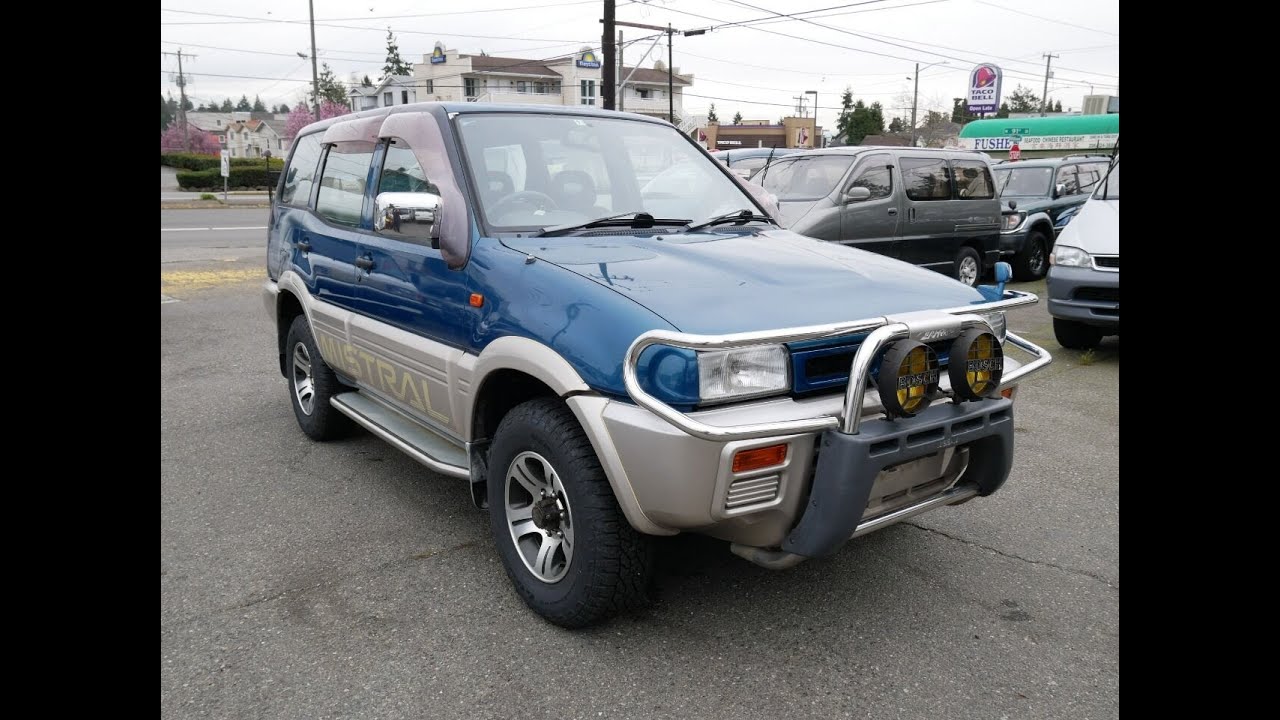 1994 NISSAN MISTRAL TURBO-DIESEL 4WD A/T
