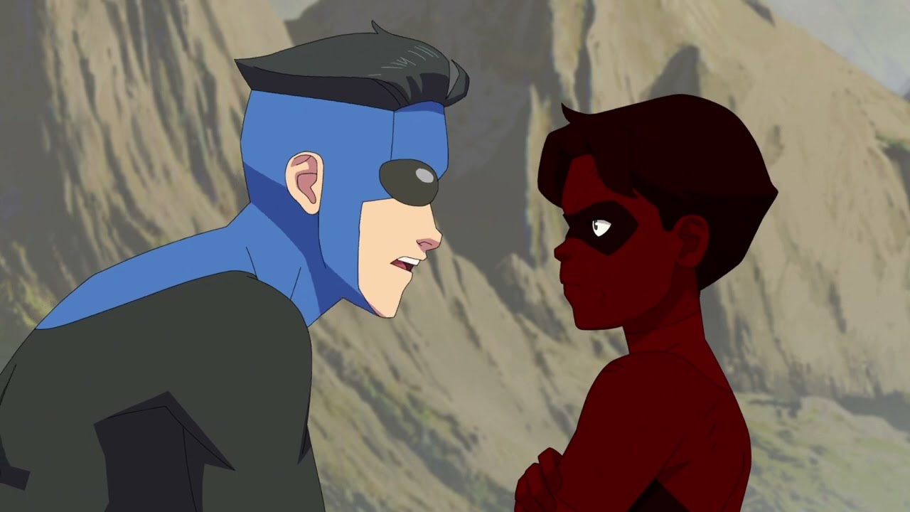 Invincible vs Kid Omni-Man / Angstrom Levy Lives Ending Invincible Season 3 Episode 3