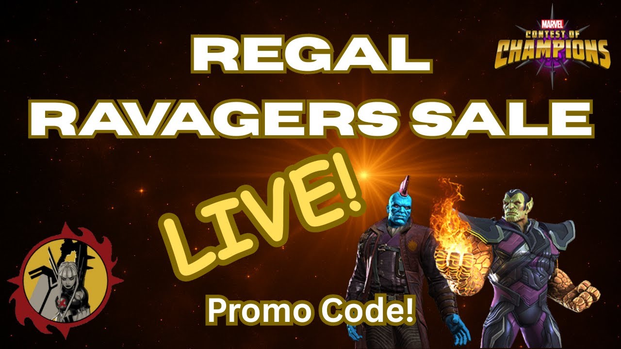 Regal Ravagers Sale! Cyber Weekend Promo Code!