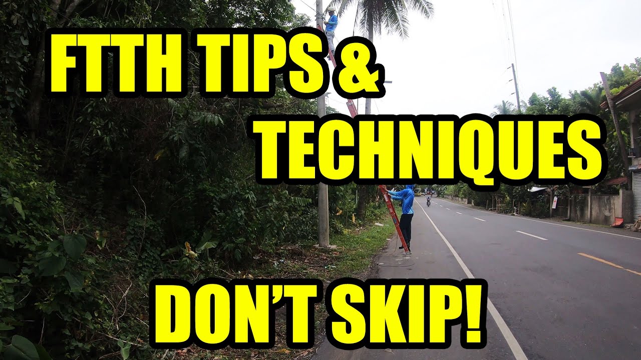 FTTH DEPLOYMENT | CLEARING OPERATION | BASIC TIPS | Step by step Tutorials
