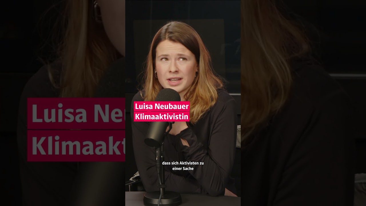 Luisa Neubauer &uuml;ber Greta Thunberg