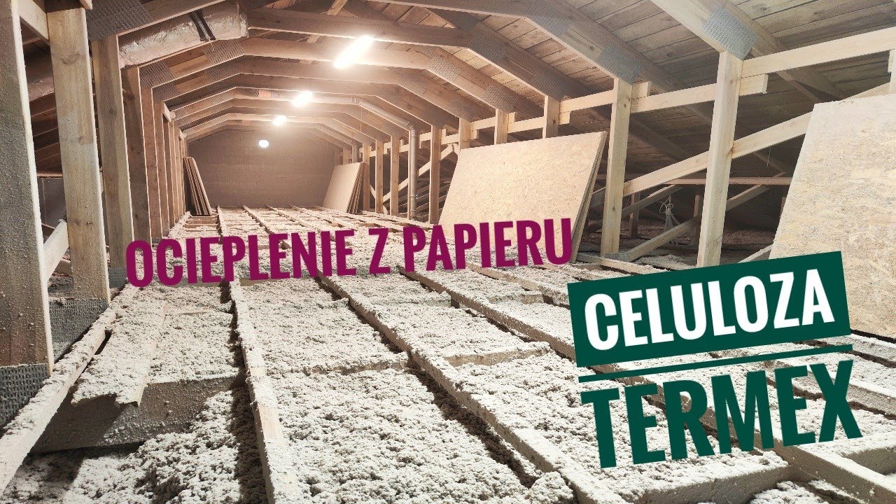 #33 Ile kosztowało ocieplenie stropu? Nadmuch celulozy Termex.
